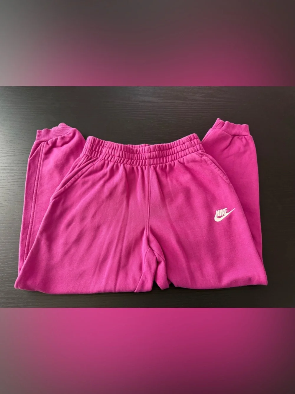 VGUC 2- NIKE sweatsuits hoodie jogger pants boys girl M L - Picture 6 of 13